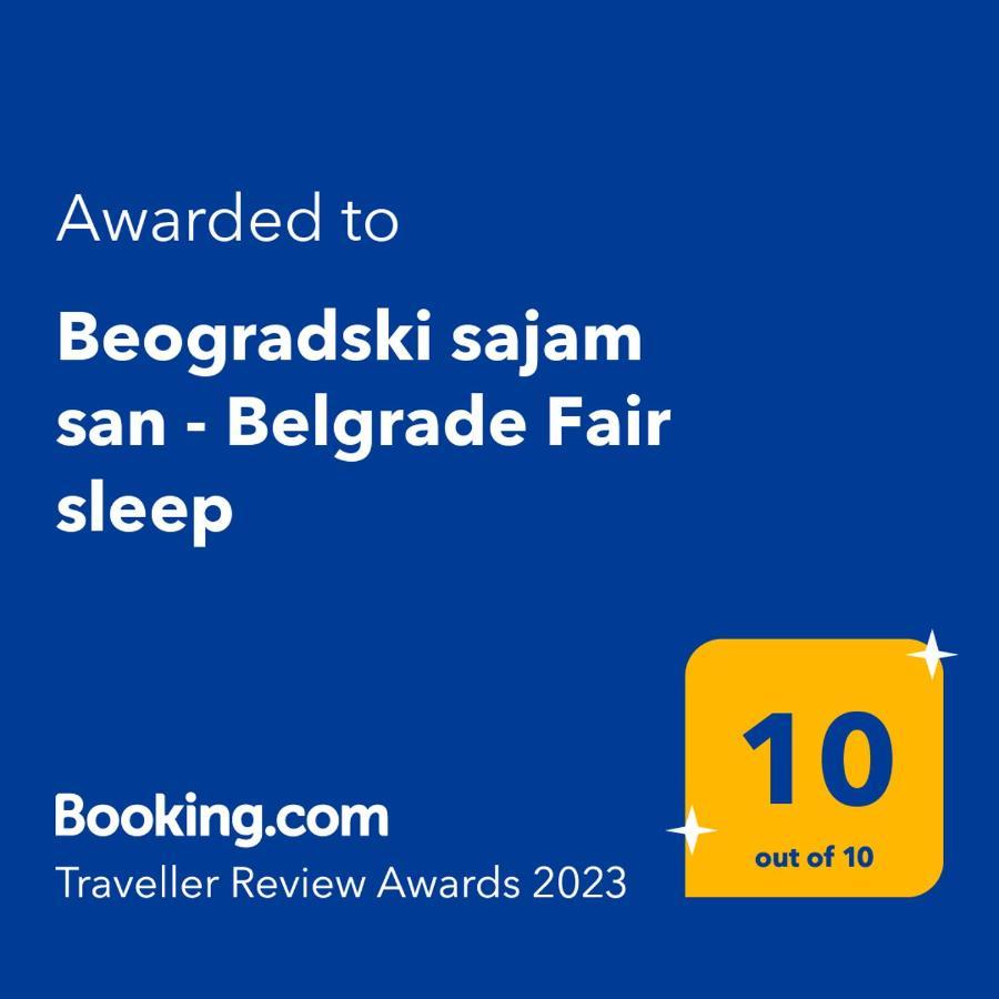 Beogradski Sajam San - Belgrade Fair Sleep Esterno foto